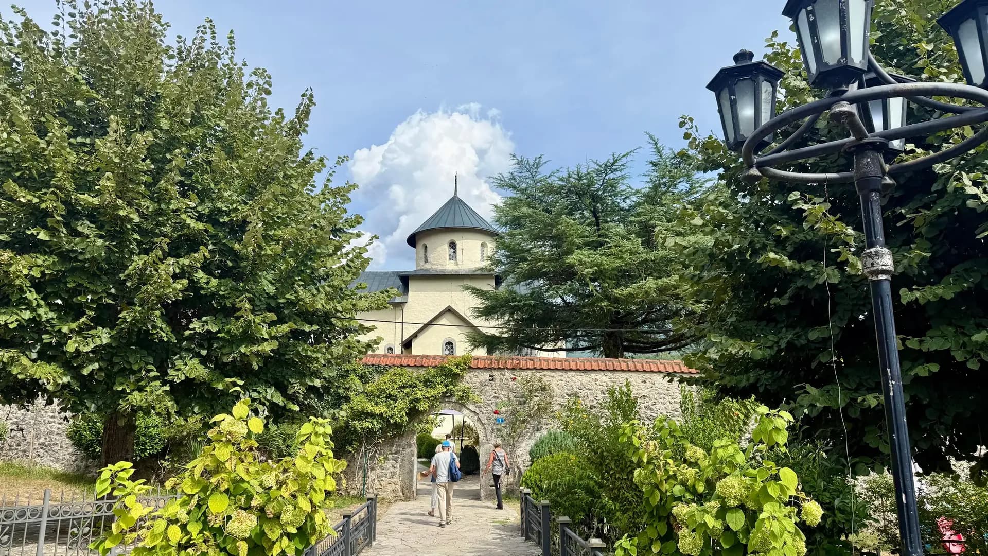 Entrance to the Morača Monastery complex